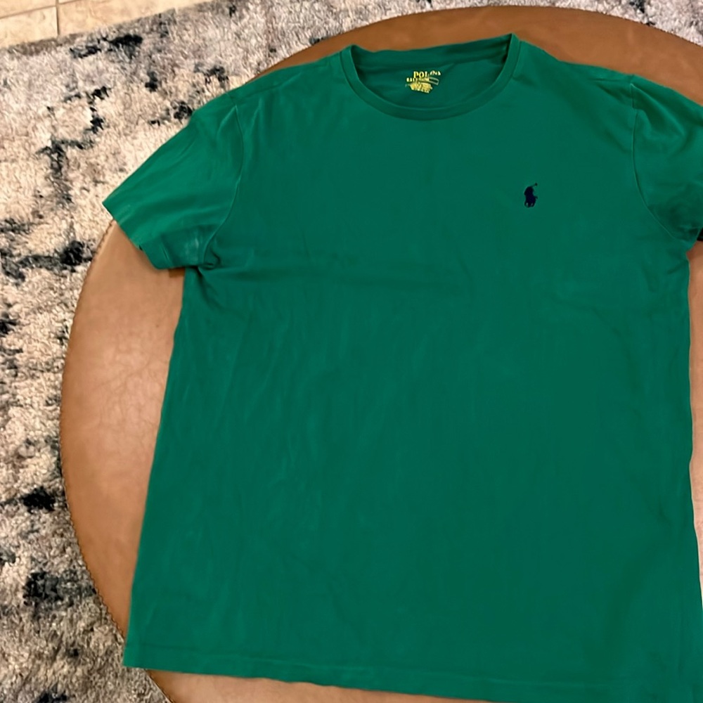 Hunter green tee